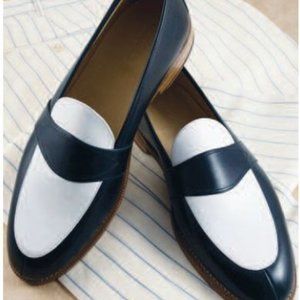 Nettleton Loafers - SAVANNAH Navy Blue & White (Size 9.5)